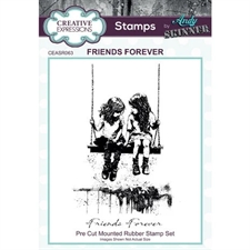 Creative Expressions Cling Stamp - Andy Skinner / Friends Forever